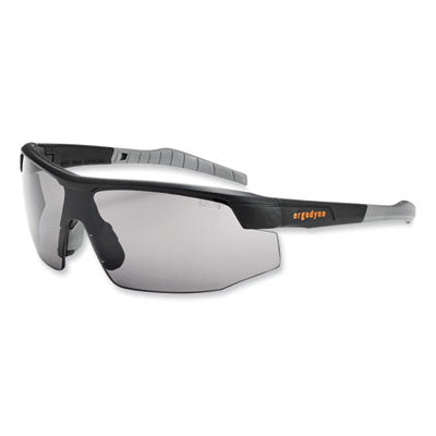 Skullerz Skoll Safety Glasses, Matte Black Nylon Impact Frame, Smoke Polycarbonate Lens OrdermeInc OrdermeInc