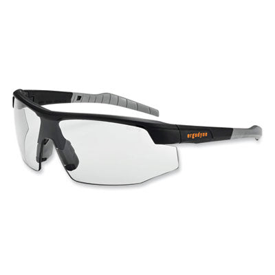 Skullerz Skoll Safety Glasses, Black Nylon Impact Frame, AntiFog, Indoor/Outdoor Polycarbon Lens OrdermeInc OrdermeInc