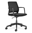 Medina Conference Chair, Supports Up to 300 lb, 17" to 22" Seat Height, Black Seat/Back/Base, Ships in 1-3 Business Days OrdermeInc OrdermeInc