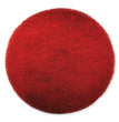 EZ CARE Heavy Duty Scrub Pad, 13" Diameter, Red/Gray, 5/Carton OrdermeInc OrdermeInc