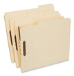 Universal® Deluxe Reinforced Top Tab Fastener Folders, 0.75" Expansion, 2 Fasteners, Letter Size, Manila Exterior, 50/Box OrdermeInc OrdermeInc