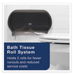 Twin Standard Roll Bath Tissue Dispenser, 12.75 x 5.57 x 8.25, Smoke OrdermeInc OrdermeInc