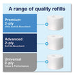 Elevation Coreless High Capacity Bath Tissue Dispenser, 14.17 x 5.08 x 8.23, Black OrdermeInc OrdermeInc
