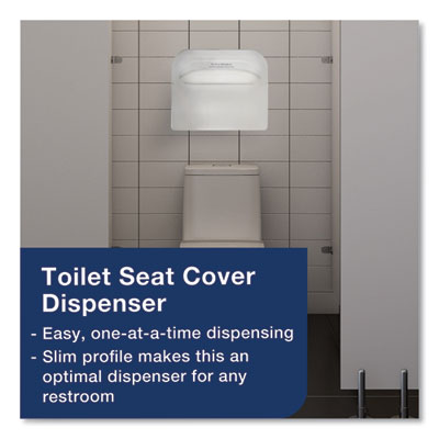 Toilet Seat Cover, Half-Fold, 14.5 x 17, White, 250/Pack, 20 Packs/Carton OrdermeInc OrdermeInc