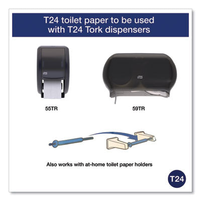 Universal Bath Tissue, Septic Safe, 2-Ply, White, 500 Sheets/Roll, 96 Rolls/Carton OrdermeInc OrdermeInc