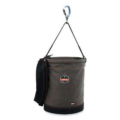 Arsenal 5945T Extra-Large Swiveling Carabiner Canvas Hoist Bucket and Top, 150 lb - OrdermeInc
