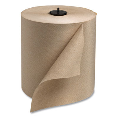 Matic Hardwound Roll Towel, 1-Ply, 7.7" x 700 ft, Natural, 857/Roll, 6 Rolls/Carton OrdermeInc OrdermeInc