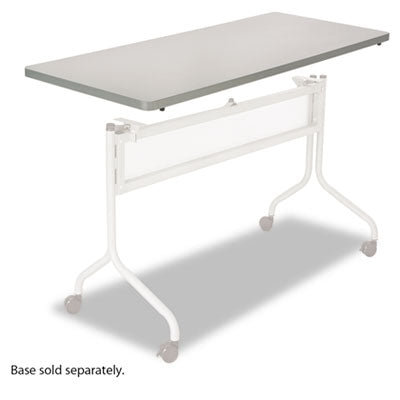 Impromptu Series Mobile Training Table Top, Rectangular, 48w x 24d, Gray OrdermeInc OrdermeInc