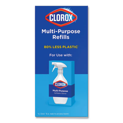 Clorox Multipurpose Degreaser Cleaner Refill Pods, Crisp Lemon Scent, 2 Pods/Box, 8 Boxes/Carton OrdermeInc OrdermeInc