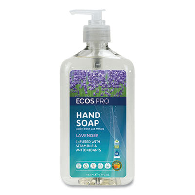 Liquid Hand Soap, Lavender Scent, 17 oz Pump Bottle OrdermeInc OrdermeInc