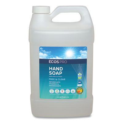 Liquid Hand Soap, Free and Clean Scent, 1 gal Bottle OrdermeInc OrdermeInc