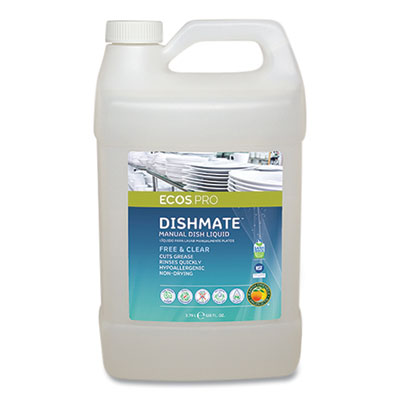 Dishmate Manual Dish Liquid, 128 oz Bottle OrdermeInc OrdermeInc