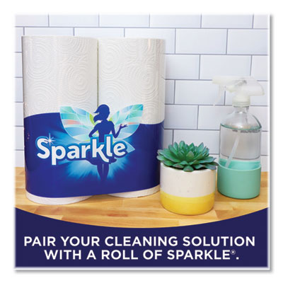 Sparkle® Pick-A-Size Perforated Kitchen Double Roll Towels with Thirst Pockets, 2-Ply, 11 x 6, White, 110 Sheets/Roll, 24 Rolls/Pack OrdermeInc OrdermeInc