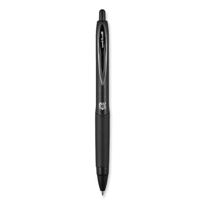 207 Plus+ Gel Pen, Retractable, Medium 0.7 mm, Blue Ink, Black Barrel, 4/Pack OrdermeInc OrdermeInc