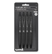 207 Plus+ Gel Pen, Retractable, Medium 0.7 mm, Blue Ink, Black Barrel, 4/Pack OrdermeInc OrdermeInc