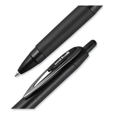 207 Plus+ Gel Pen, Retractable, Medium 0.7 mm, Blue Ink, Black Barrel, 4/Pack OrdermeInc OrdermeInc