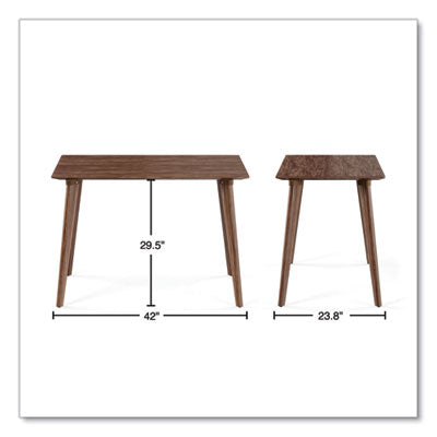 MidMod Writing Desk, 42" x 23.82" x 29.53", Espresso OrdermeInc OrdermeInc