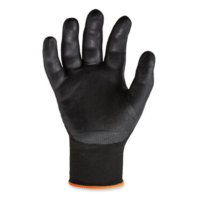 ProFlex 7001-CASE Nitrile Coated Gloves, Black, Medium, 144 Pairs/Carton - OrdermeInc