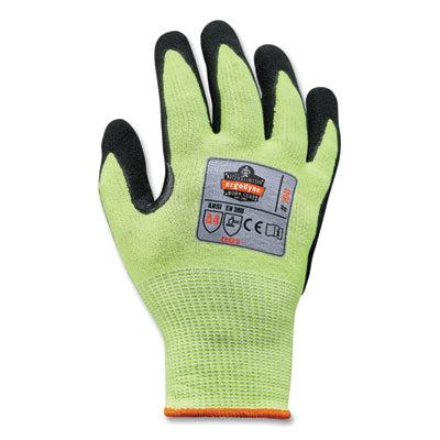 ProFlex 7041-CASE ANSI A4 Nitrile Coated CR Gloves, Lime, X-Large, 144 Pairs/Carton - OrdermeInc