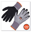 ProFlex 7501-CASE Coated Waterproof Winter Gloves, Gray, Large, 144 Pairs/Carton - OrdermeInc