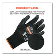 ProFlex 7001-CASE Nitrile Coated Gloves, Black, Small, 144 Pairs/Carton - OrdermeInc