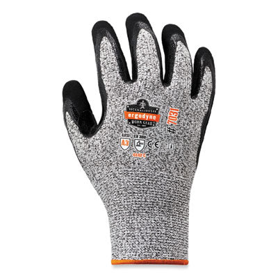 ProFlex 7031-CASE ANSI A3 Nitrile-Coated CR Gloves, Gray, Small, 144 Pairs/Carton - OrdermeInc