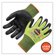 ProFlex 7022-CASE ANSI A2 Coated CR Gloves DSX, Lime, X-Large, 144 Pairs/Carton - OrdermeInc