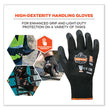ProFlex 7001 Nitrile-Coated Gloves, Black, 2X-Large, Pair - OrdermeInc