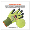 ProFlex 7022-CASE ANSI A2 Coated CR Gloves DSX, Lime, X-Large, 144 Pairs/Carton - OrdermeInc