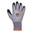 ProFlex 7501-CASE Coated Waterproof Winter Gloves, Gray, Large, 144 Pairs/Carton - OrdermeInc