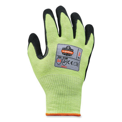 ProFlex 7041 ANSI A4 Nitrile-Coated CR Gloves, Lime, Small, Pair - OrdermeInc