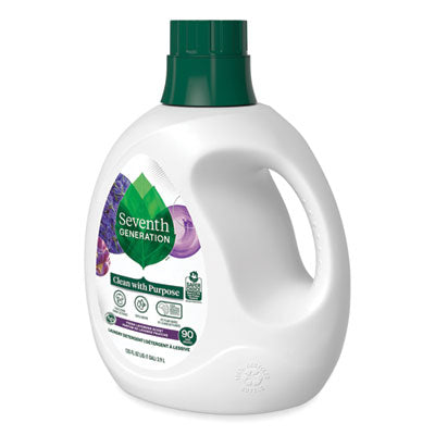 Natural Liquid Laundry Detergent, Fresh Lavender, 135 oz Bottle, 4/Carton - OrdermeInc