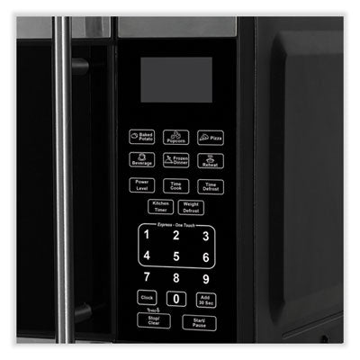 0.7 Cubic Foot Microwave Oven, 700 Watts, Stainless Steel/Black OrdermeInc OrdermeInc