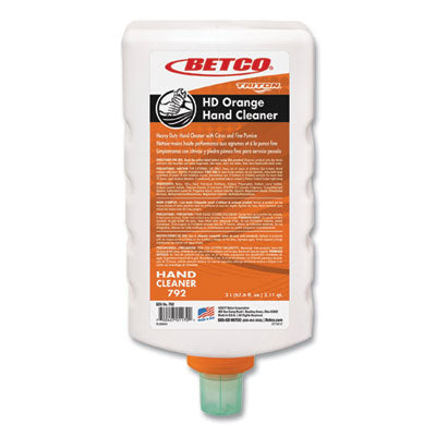 HD Orange Hand Cleaner Refill, Citrus Zest, 2 L Refill Bottle for Triton Dispensers, 6/Carton OrdermeInc OrdermeInc