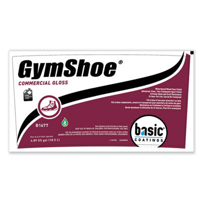 GymShoe Gloss Sport Finish, Mild Scent, 5 gal Pail OrdermeInc OrdermeInc