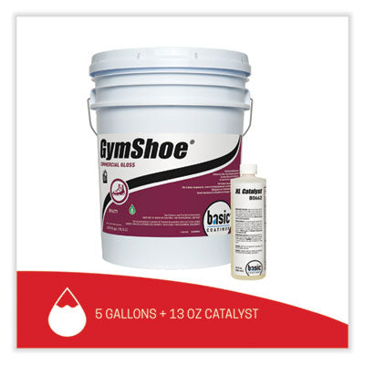 GymShoe Gloss Sport Finish, Mild Scent, 5 gal Pail OrdermeInc OrdermeInc