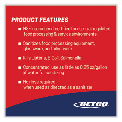 Symplicity Sanibet Multi-Range Sanitizer Disinfectant Deodorizer, 1 gal Bottle, 4/Carton OrdermeInc OrdermeInc