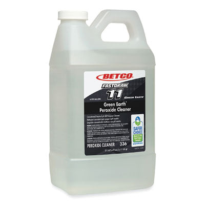 Green Earth Peroxide Cleaner, Fresh Mint Scent, 2 L Bottle, 4/Carton OrdermeInc OrdermeInc