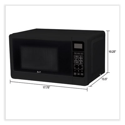 0.7 Cu Ft Microwave Oven, 700 Watts, Black OrdermeInc OrdermeInc