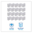 Tallfold Dispenser Napkin, 12" x 7", White, 500/Pack, 20 Packs/Carton OrdermeInc OrdermeInc