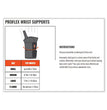 ProFlex 4010 Double Strap Wrist Support, Large, Fits Right Hand, Black OrdermeInc OrdermeInc