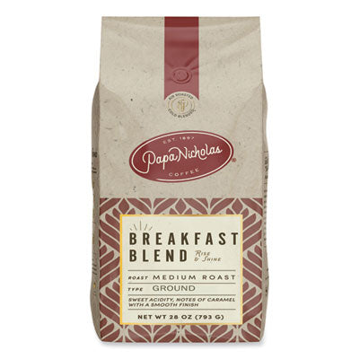 PAPANICHOLAS COFFEE Premium Coffee, Whole Bean, Breakfast Blend - OrdermeInc