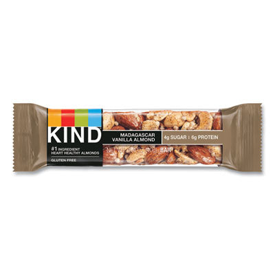 KIND LLC Nuts and Spices Bar, Madagascar Vanilla Almond, 1.4 oz, 12/Box - OrdermeInc