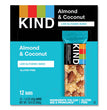 Fruit and Nut Bars, Almond and Coconut, 1.4 oz, 12/Box OrdermeInc OrdermeInc