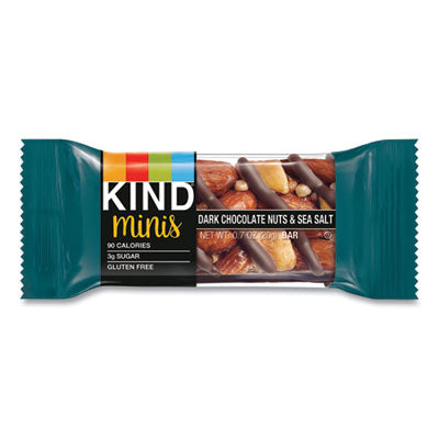 Minis, Dark Chocolate Nuts/Sea Salt, 0.7 oz, 10/Pack OrdermeInc OrdermeInc