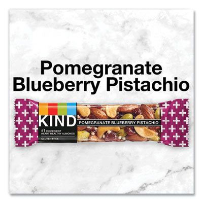KIND LLC Plus Nutrition Boost Bar, Pom. Blueberry Pistachio/Antioxidants, 1.4 oz, 12/Box - OrdermeInc