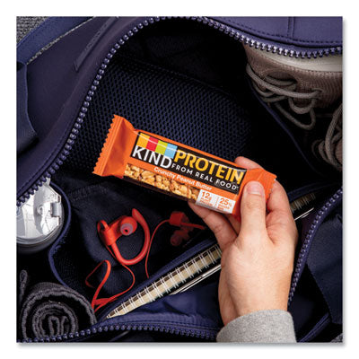 KIND Protein Bars, Crunchy Peanut Butter, 1.76 oz, 12/Pack OrdermeInc OrdermeInc