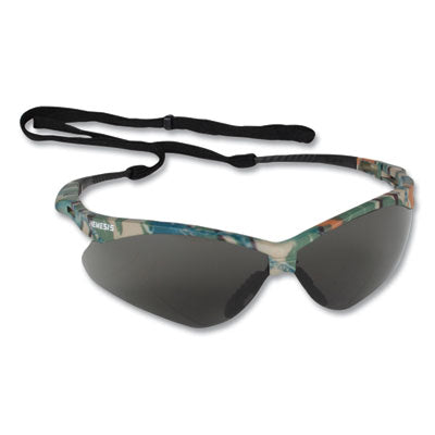 KleenGuard™ V30 NEMESIS Safety Eyewear, Plastic Camo Frame, Smoke Polycarbonate Lens, 12/Box - OrdermeInc