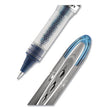 VISION ELITE BLX Series Hybrid Gel Pen, Stick, Extra-Fine 0.5 mm, Blue-Infused Black Ink, Gray/Blue/Clear Barrel OrdermeInc OrdermeInc