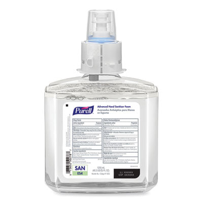 PURELL® Advanced Hand Sanitizer Foam, For ES4 Dispensers, 1,200 mL Refill, Refreshing Scent, 2/Carton OrdermeInc OrdermeInc